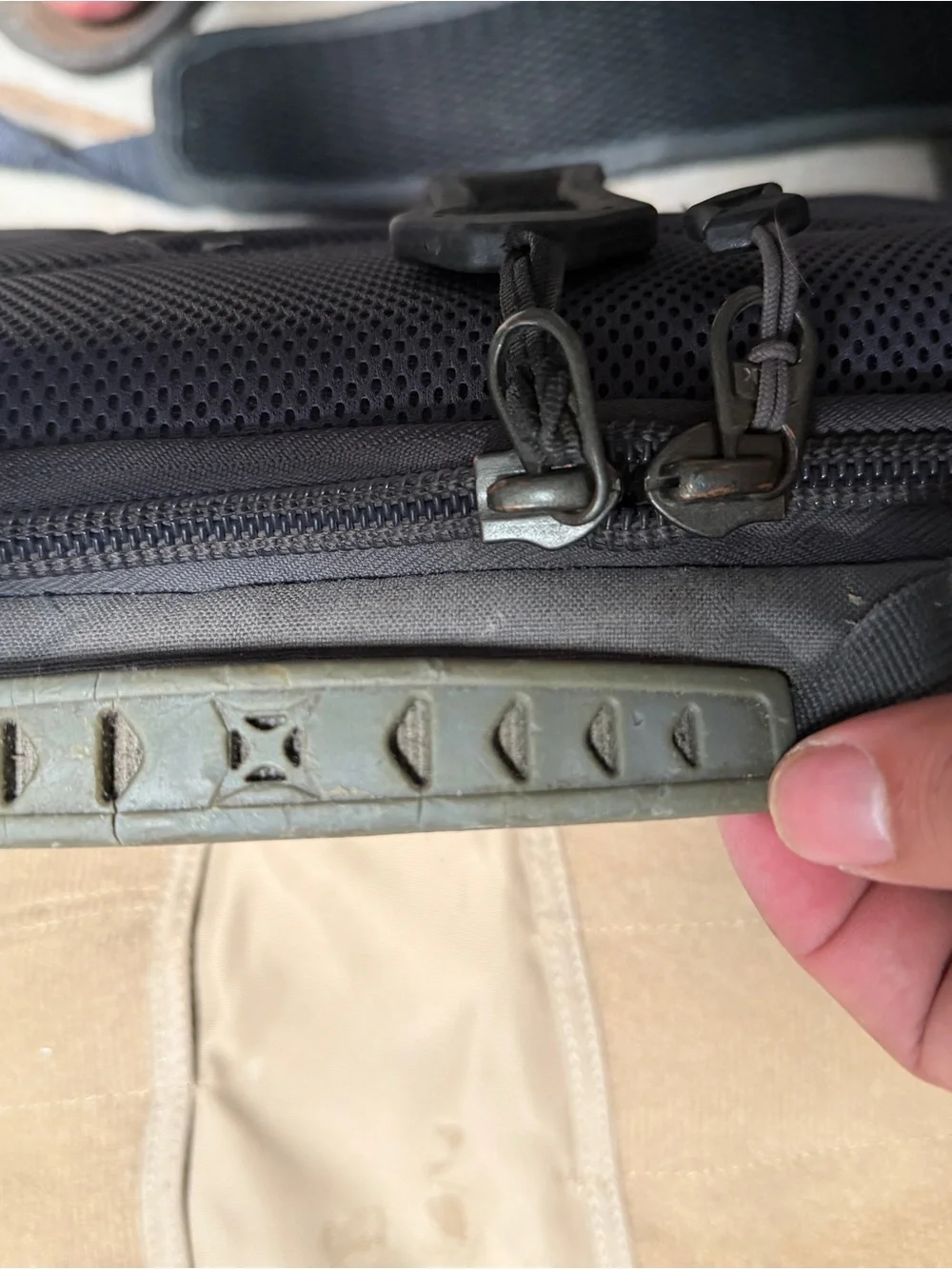 VERTX Black Tactical Messenger Bag — Everyday Carry